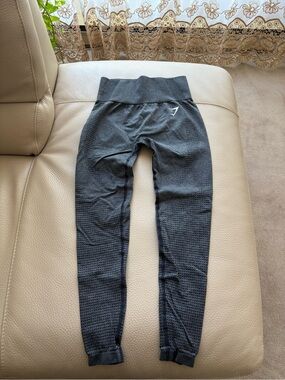 Gym Seamless Leggings - Charcoal Gray